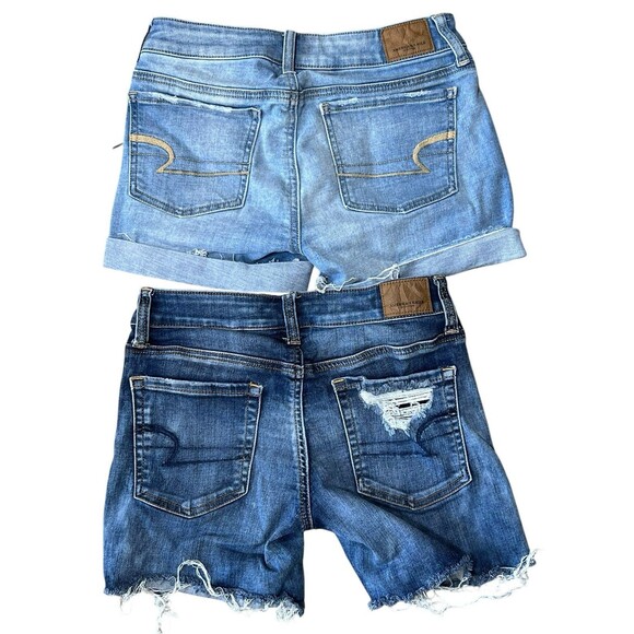 American Eagle Hi-Rise Midi Next‎ Level Stretch Women’s Size 0 (Lot of 2) - Picture 8 of 9